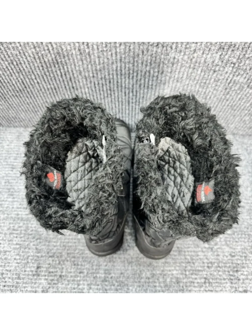Keen Dry Burlington Boots Womens 10 Black Insulated Snow Mid Calf Quilted Zip